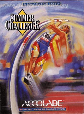 Cover Summer Challenge for Genesis - Mega Drive